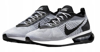 DJ6106-002 Nike Air Max Flyknit Racer Pure Platinum Black Freizeitschuhe 42 EU