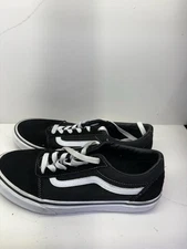 Vans Old Skool Ward Black Skate Shoes – SZ 7 – Gently Worn (1–2×), Great Shape