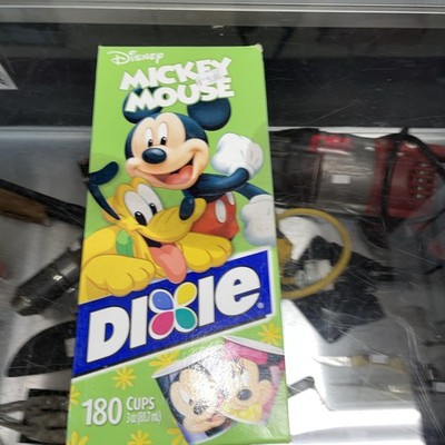 Dixie Cups DISNEY MICKEY MOUSE  Bathroom 3 oz Sealed! 180 Cups Gobelets RARE!