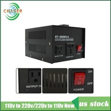 New Voltage Converter Transformer Step Up/Down 110v to 220v/220v to 110v 1000W