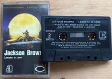 Jackson Browne - Lawyers in Love Cassette Tape VG C25