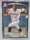 2025 Bowman Chrome prospects  #BCP-86 Konnor Griffin Blue Reptilian /150 Pirates