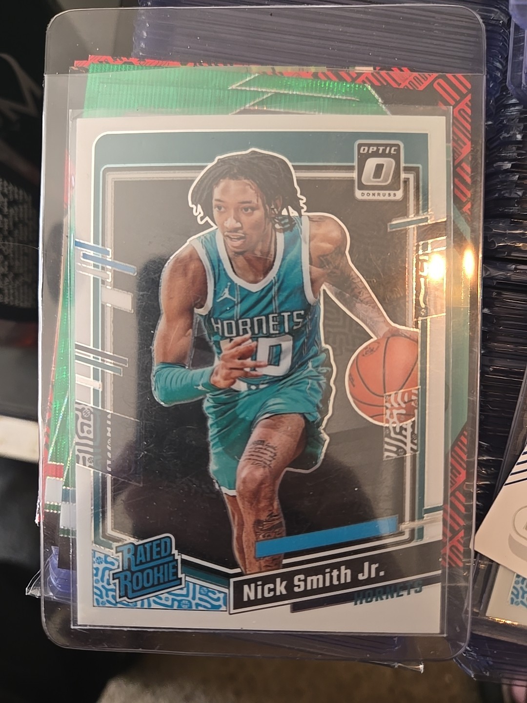 2023-24 Panini Donruss Optic - Rated Rookie Nick Smith Jr. #224 (RC)