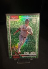2026 Topps Series 1 - Jimmy Crooks III #73 Green Leaf Foil (RC)