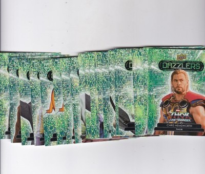 2024 Upper Deck Marvel Studios Series 1 & 2 GREEN DAZZLERS-FINISH YOUR SET