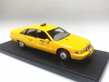 RARE!!! 1/43 BOS  Scale Resin Chevrolet Caprice Sedan N.Y.C. Taxi 1991-Model Car