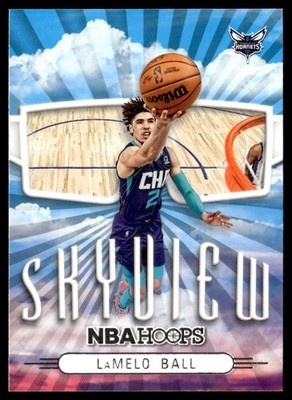 2022-23 Hoops Skyview LaMelo Ball Charlotte Hornets #5