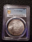 silver lot including a MS 64 CC - for Palace properties both CC's have toning