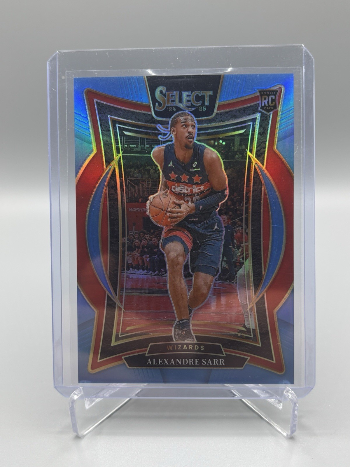 2024-25 Panini Select - Concourse Alexandre Sarr #73 Light Blue Prizm /299 (RC)