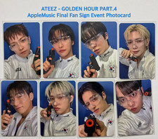 [ATEEZ] GOLDEN HOUR : Part.4 APPLEMUSIC Final Fan Sign EventPhotocard