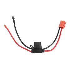 Red 2 Pins Wire Harness Connector for 12 Volt Ride On Vehicle Electrical System