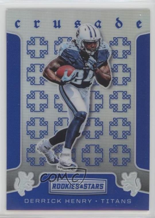 2016 Panini Rookies & Stars Crusade Blue Derrick Henry #3 RC 1j2
