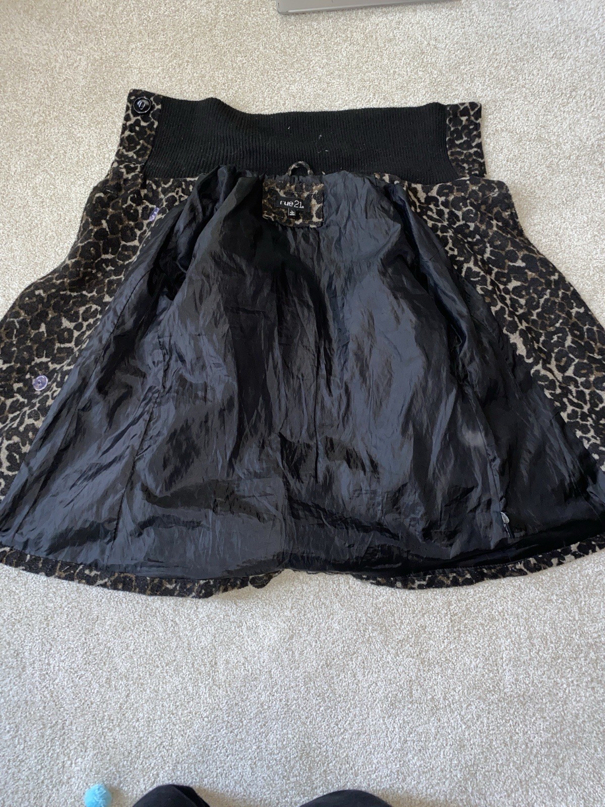 Rue 21 Jacket Large Cheetah Pattern - image 12