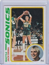 1978 Topps Basketball Card #117 Jack Sikma Rookie Seattle Sonics - NM-Mt. rookie card picture