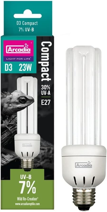 Arcadia D3 Reptile Compact Lamp - Image 4