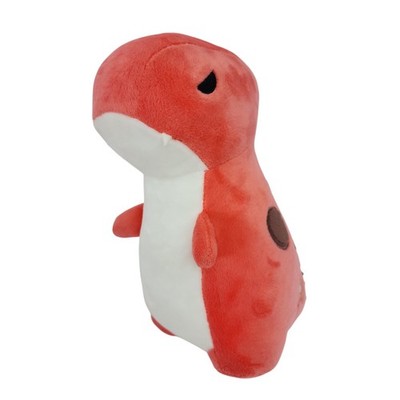 Bellzi Rexxi T-Rex Dinosaur Plush Pink Coral White Stuffed Animal Plush