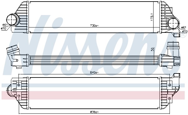 TURBO INTERCOOLER FITS RENAULT MASTER 2.3 DCI YEAR 2019 ON NEW SHAPE 144969388R - Image 14