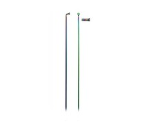 Two Bike Spoke 244mm 14g 16mm/Nipple Stainless Steel Oil Slik.