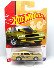 2019 Hot Wheels 🎯Target 🎯Decades Throwback '86 MONTE CARLO SS Gold w/BW #4/8