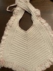 Lot Of 4 Vintage Handmade Crocheted Infants Bibs 1940’s - 50’s — photo 4