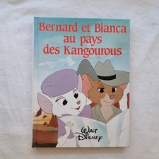 Livre Bernard et Bianca au pays des Kangourous Walt Disney France Loisirs 1992
