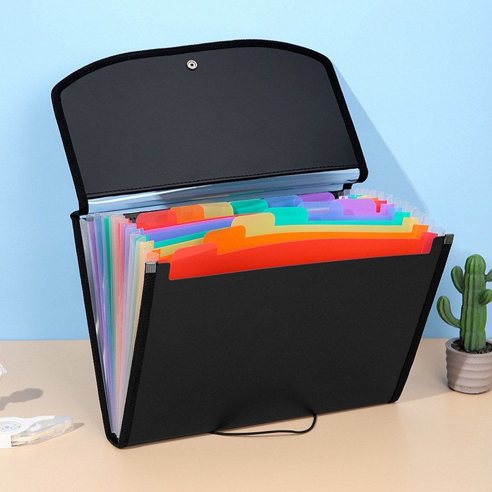 Multi Layer Reusable File Folder for Document Protection Assorted ...