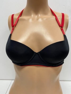 Maison Close Sensual Bra Black Red Push-Up New Sexy  