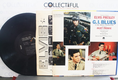 ELVIS PRESLEY - G.I. BLUES - SOUNDTRACK - RCA - VINYL LP RECORD🔥 - Picture 2 of 2