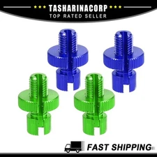 4 Pcs M10 Brake Clutch Cable Line Adjuster Adjusting Bolt for Motorcycle Bike