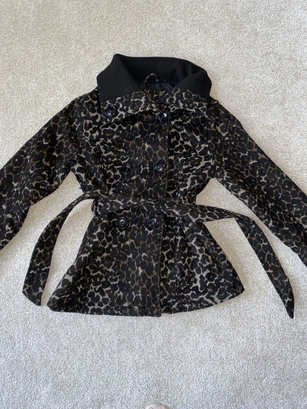 Rue 21 Jacket Large Cheetah Pattern - image 2