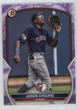 2023 Bowman Prospects Purple Pattern 159/199 Jaison Chourio #BP-83 11oq