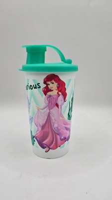 Tupperware Disney Ariel The Little Mermaid tumbler with drinking spout 11oz Kids