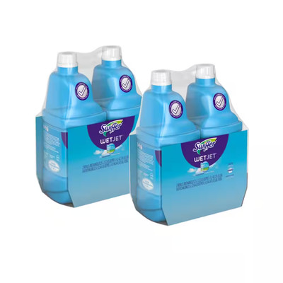 Wetjet 42 Oz. Multi-Purpose Floor Cleaner Refill with Open Window Fresh Scent (2