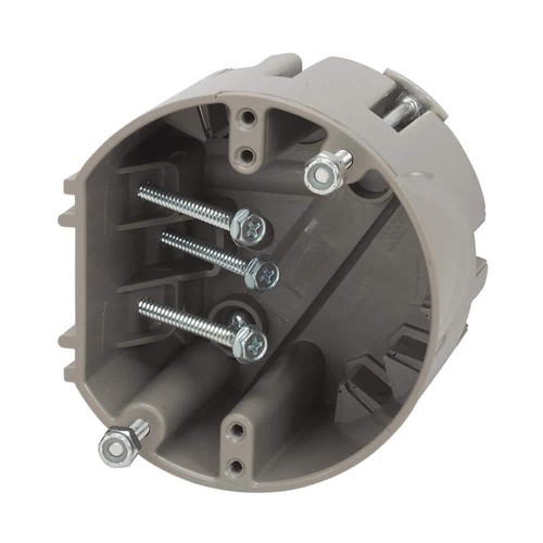 Caja eléctrica de techo inteligente ajustable ventilador de profundidad soporte de luz 75 lb clasificación UL - Imagen 1 de 7