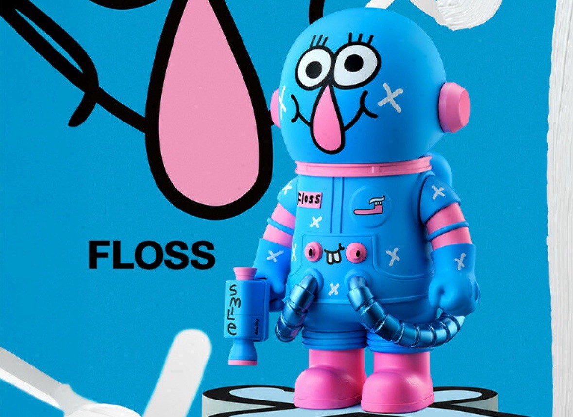 POPMART MEGA SPACE MOLLY 400% JON BURGERMAN SPACE CADETS Authentic