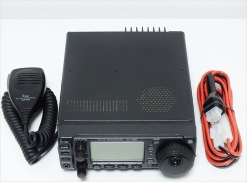 ICOM IC-706S 10W HF/50/144MHz All Mode Transceiver Microphone Ham Radio Tested - Picture 2 of 7