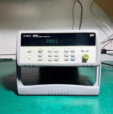 1PCS Agilent 34972A Data Acquisition / Data Logger Switch Unit 