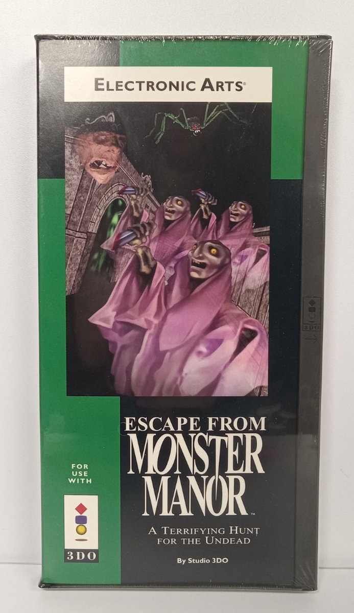 Escape From Monster Manor (3DO, 1993) for sale online | eBay