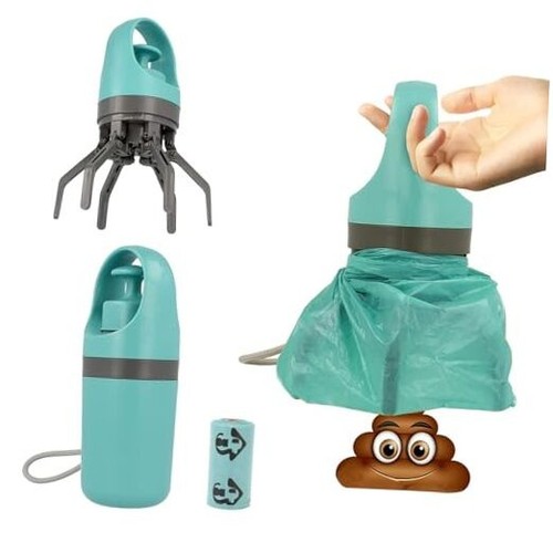 Dog Pooper Scooper, Portable No Touch Poop Scooper for Small Medium Large