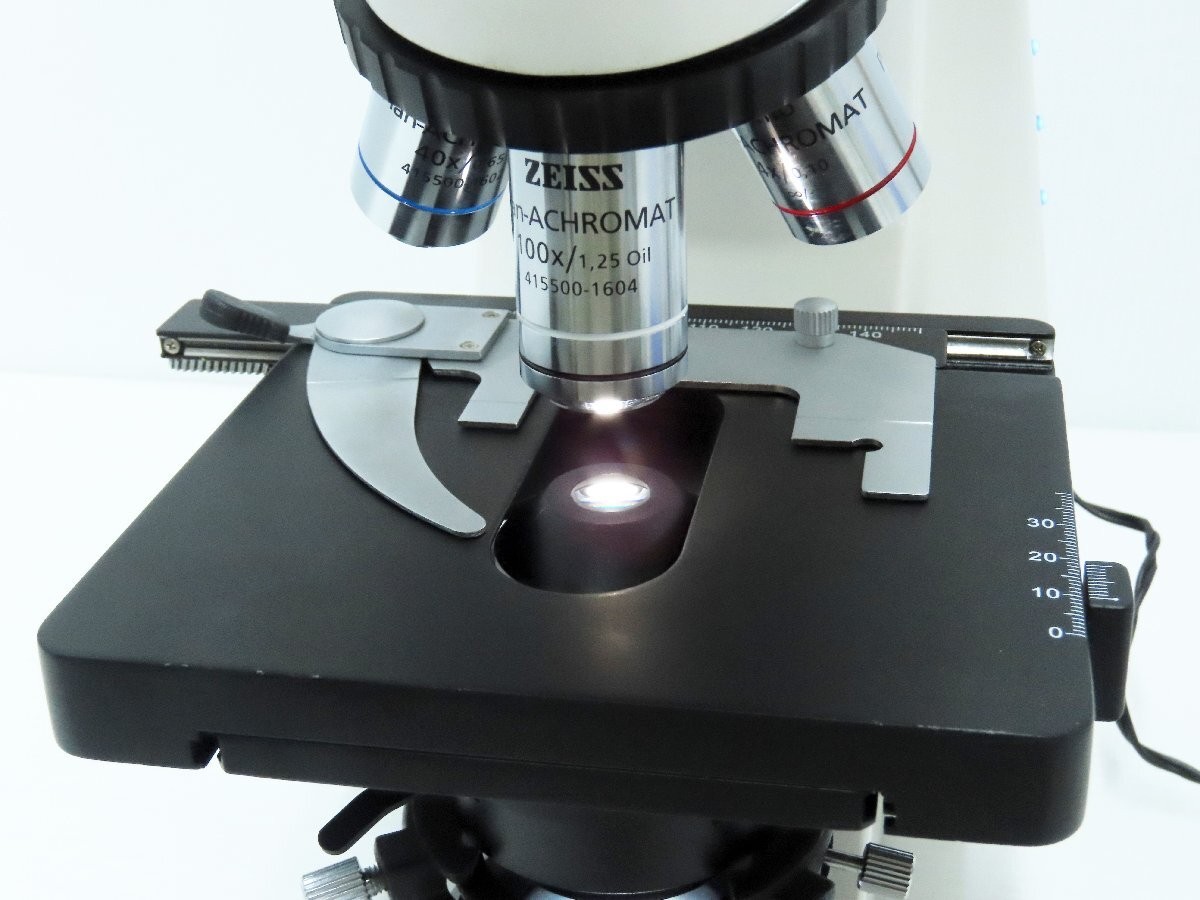 Carl Zeiss Primo Star Microscope Objectives Working Condition