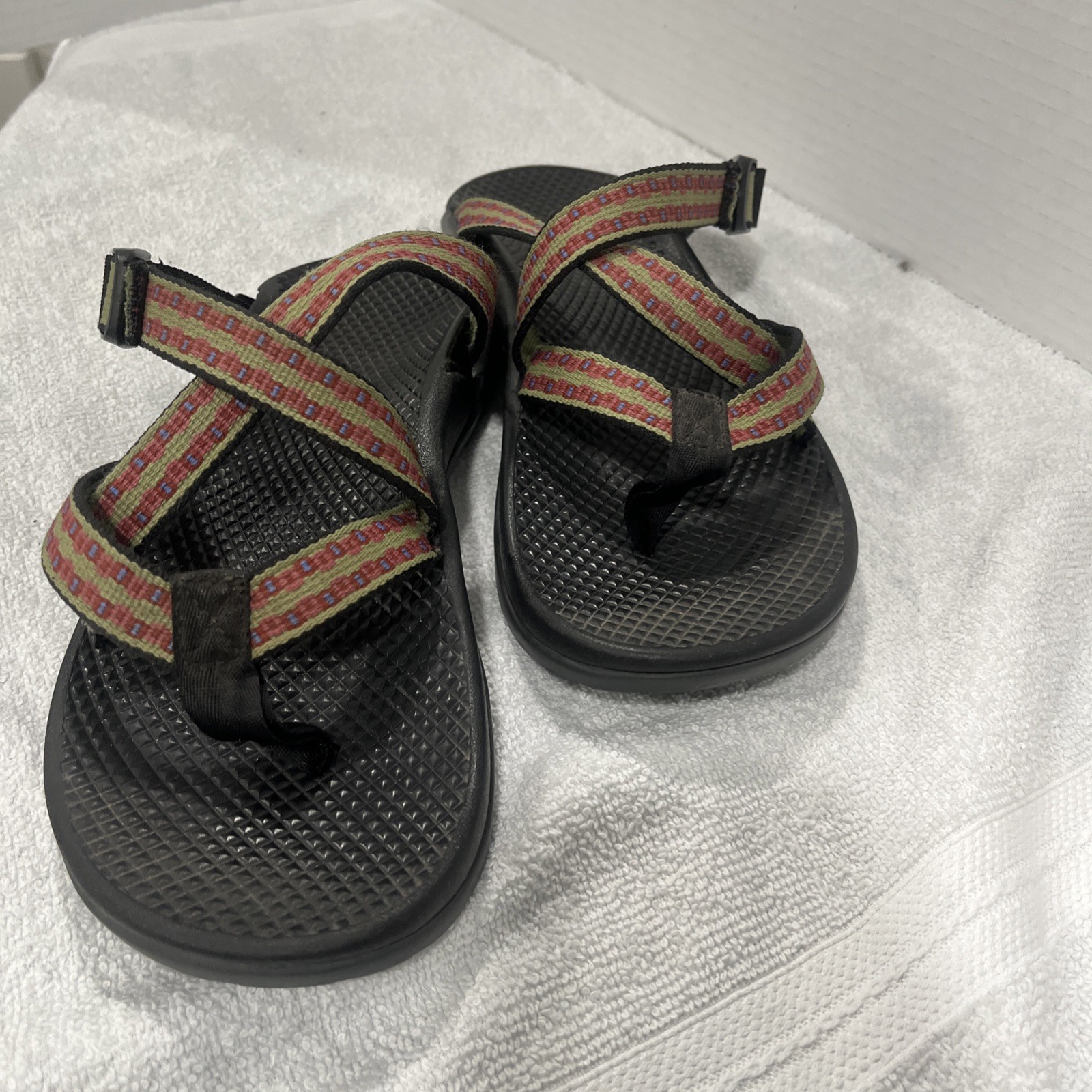 Vibram Sáldals Synthetic Rubber Chaco Sandals Size 7.5