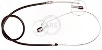A.B.S. K11176 Seilzug, Feststellbremse Hinten Links Rechts FüR Renault