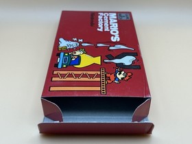 Nintendo Game & Watch MARIO'S CEMENT FACTORY ML-02 1983 New Old Stock