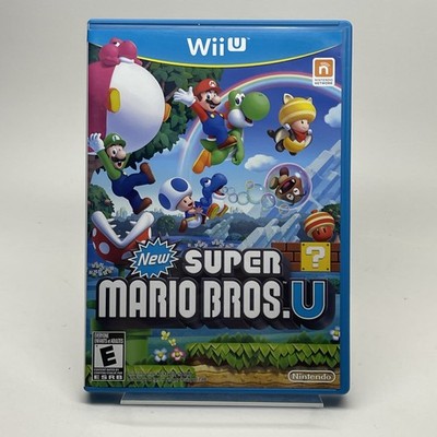 New Super Mario Bros. U (Nintendo Wii U, 2012) CIB Complete Tested Very Good