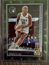 2025 Panini Donruss WNBA Courtney Williams Green Laser Minnesota Lynx #70