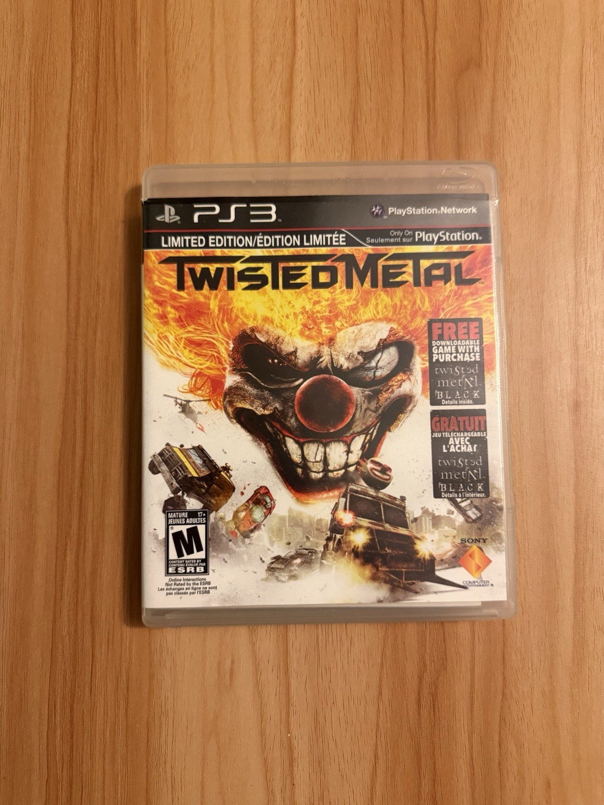 Twisted Metal for PS3 Complete with Manual - CODES USED