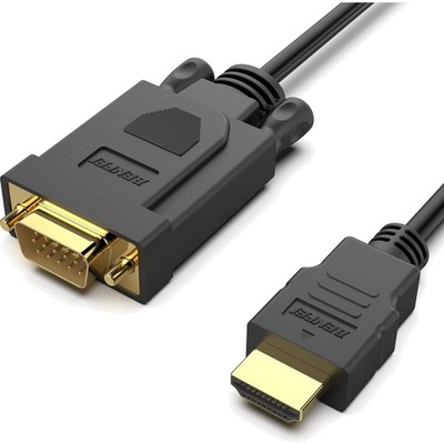 Benfei HDMI zu VGA Konverter-Kabel   0,9M, Full 1080P, Unidirektional, Für La...
