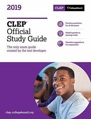 CLEP Official Study Guide 2019 - Paperback, by The College Board - Very Good