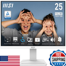 Msi Pro Mp253W 24.5-Inch Ips 1920 X 1080 Fhd Computer Monitor 100Hz