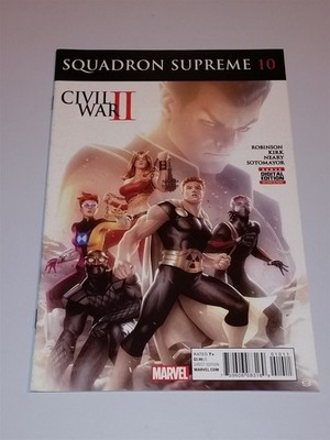 SQUADRON SUPREME #10 NM (9.4 OR BETTER) MARVEL OCTOBER 2016